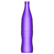 Envase CocaCola Retornable 500.STL Coca Cola Glass Bottle Soda Bottle Glass Container
