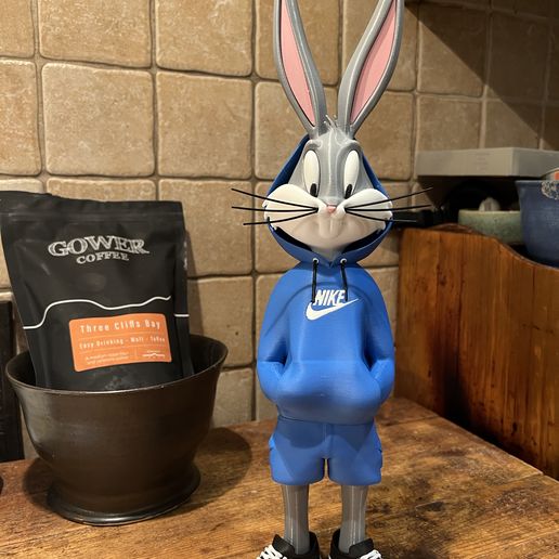 🎨 Bugs bunny urban vibes Fan art (multiparts/3mf)・3D-печать на