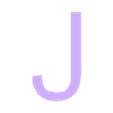 J.stl Alphabet Toy Shape Sorter