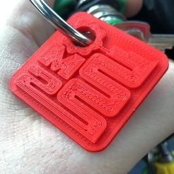 IMG-20191214-WA0007.jpg STL file Milano 2 Key holder・3D printing idea to download