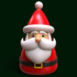 Santa-christmas-gift-decor-sculpture-fun-funny-cute-holiday-1.png Papá Noel - Bonita decoración navideña