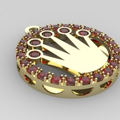 11.jpg STL file rolex pendant 3d design・Design to download and 3D print