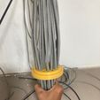 IMG_6925.jpg OBJ file CAT6 Cable Comb Organizer・3D print object to download