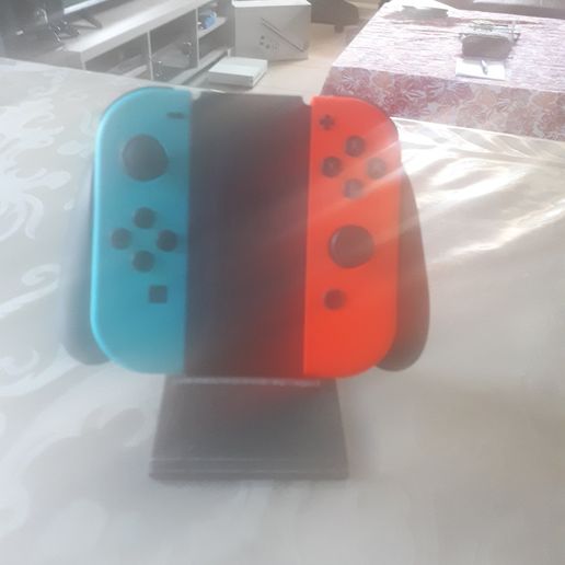 Free STL file Stand for joycon controller / support joycon switch controller・Design to