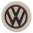 VW-BADGE.png "VW" Wheel Centre / Hub Cap Badge For Scale Model Wheels