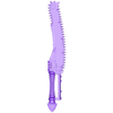 HeavyChainSword.stl Many Sons Chain Weapons