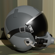 Llavero-Casco-de-Piloto-de-Combate-Gentex-HGU-55-02.png Fighter Pilot Helmet Keychain (Gentex HGU 55) - Llavero Casco de Piloto de Combate (Gentex HGU 55)