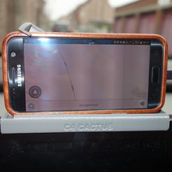 DSC03552.JPG STL file Citroën C4 cactus smartphone support・3D printable model to download