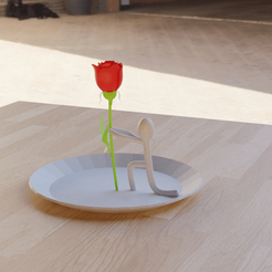 rose1.png STL-Datei Rose Flower kostenlos・Vorlage für den 3D-Druck zum herunterladen, osayomipeters