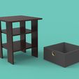 2.244.jpg Night Stand, Table, End Table, Side Table with Removeable Bin Drawer