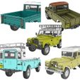 photo-collage-09-1.jpg LAND ROVER SERIES III 5 in 1 collection 3d printable Rc body
