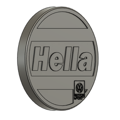 Hella-Caps-Golf-mk2.png Fichier STL Golf Mk2 Capuchons Hella・Modèle pour impression 3D à télécharger