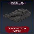 ee cris) Federation of Columbia Grant Battle Tank