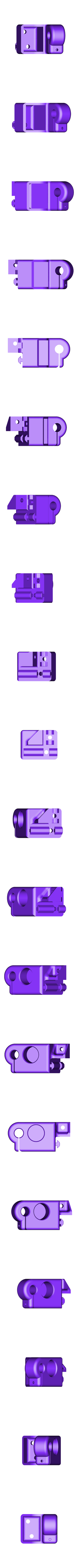 Y axis rod holder right.stl DIY 3D Printed Dremel CNC
