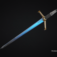 Medieval-Obi-Wan-Sword-8.png Bartok Medieval Obi-Wan Ep 3 Lightsaber Sword - 3D Print Files