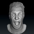 s_1_1.jpg Till Lindemann Smile and Screaming Face Head model for 3D printing