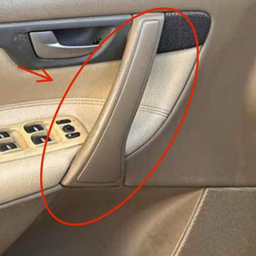 Volvo S60 V70 door pull handle 30634900 30634896