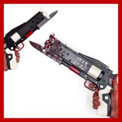 cults-2.jpg Fichier STL Destiny 2 Canon à main exotique cramoisi・Design pour imprimante 3D à télécharger