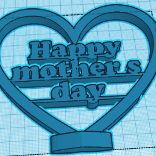 Happy Mother's Day 3D model