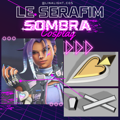 @Linalight_cos.png OVERWATCH 2 SOMBRA LE SERAFIM COSPLAY
