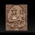 004.jpg Madonna and Baby bas relief for CNC 3D