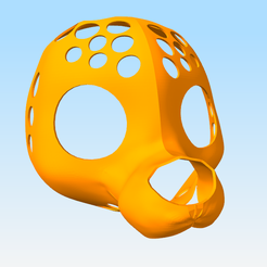 eqrgwrertb.png Archivo STL Furry Head Mask | Cabeza Furry・Objeto de impresión 3D para descargar