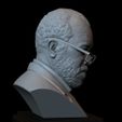 05.RGB_color.jpg Bernard Lowe (Jeffrey Wright) Westworld HBO - 3d print model, portrait, bust, sculpture - 200 mm tall