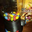 63de372e-561f-4886-826d-86fb50f27e37.jpeg Candy Dispenser / Nutella M&M-Spender / Glass Candy Dispenser for much bigger candy