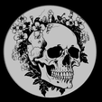9a.png Lithopan-Leuchtkasten mit Blumenschädel - 9