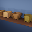 untitled.png Wooden pots pack of 4