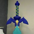 3.jpeg Master Sword Zelda Real Size Headset Stand and Controller Stand