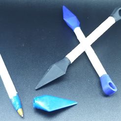 719dca60-ab3c-424f-a6c3-8f65e6d2c090.jpg Fichier STL stylo kunai - caneta kunai (Naruto)・Plan imprimable en 3D à télécharger