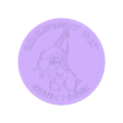 Front.stl Pokemon Go Community Day #70 coin - Axew