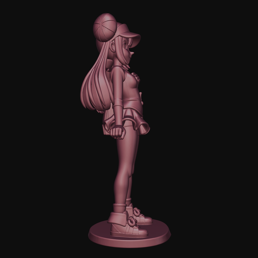 🐉 Rosa Pokemon Trainer・ STL File for 3D printing・Cults