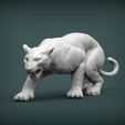 panther-on-the-hunt3.jpg Panther on the hunt 3D print model