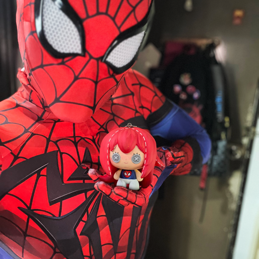 🗝️ Marvel Rivals MJ Plush keychain・ STL File for 3D printing・Cults