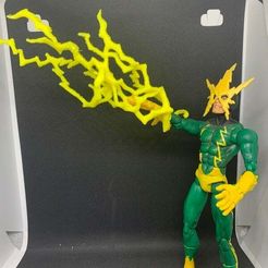 Arm.jpg Free STL file Lightning Effects for Marvel Legends Action Figures・3D print object to download