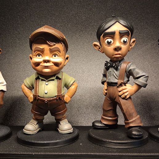 🎬 Our Gang /The Little Rascals・ STL File for 3D printing・Cults