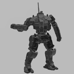 Free STL file Battletech Commando Variant Mod (COM-3A) 🦸・3D print design  to download・Cults