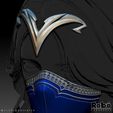 KITANA-MK1-V2-003.jpg Mortal Kombat 1  Kitana Mask + Crown Cosplay 2023