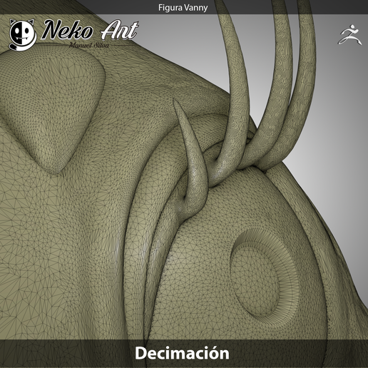 decimación 2.png Figure Vanny FNAF Security Breach 3D print model