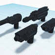 HANDGUNS-RENDER.png Quintesson's Armoury 1 - Hand Cannons