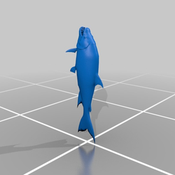 0d19153694e0cbff5d48df9ecb056d86.png Fichier 3D gratuit Poisson-tigre・Modèle pour imprimante 3D à télécharger