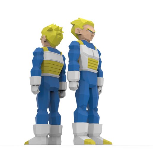 15.jpg Low Poly Saiyan Armor