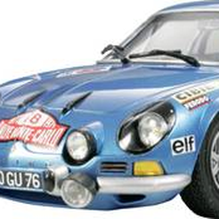 jA110.png STL file Alpine A110 1/24 and 1/43 rims・3D printable design to download