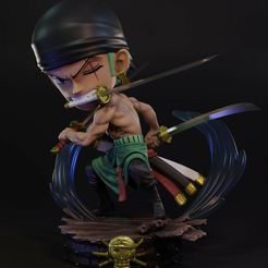 STL file Zoro's sacrifice - One piece 👾・3D printing design to  download・Cults
