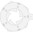 shutter mechanism-circle - 5 blades2.jpg Rotating Mechanical Iris_shutter mechanism-gear structure