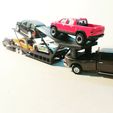IMG_20231121_213627.jpg 1/64 3D Printed Goosneck Auto-Hauler UP TO 5 CARS MULTIPLE SLOTS Gooseneck