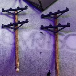 Screenshot_20210331-151916.jpg STL file Utility Pole N・3D printing design to download