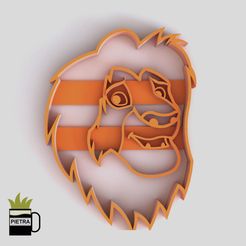 cults6.jpg Файл STL MUFASA CUTTING MOULD FOR FONDANT BISCUITS・3D-печатный дизайн для загрузки
